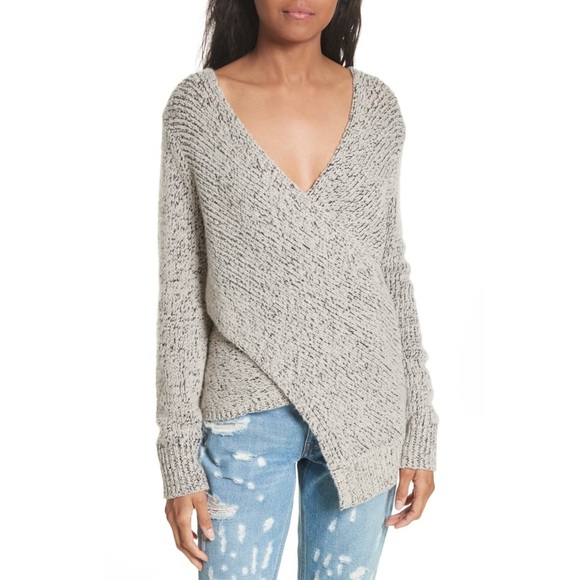 10 Crosby Derek Lam Sweaters - Derek Lam Asymmetrical Cross Front Sweater